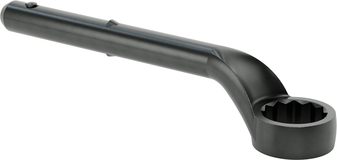 Yüksek Kaldıraçlı Kutu Anahtarı, Derin Ofset, 1-7/8" ve 47 mm Boyut, 13-1/2" Toplam Uzunluk