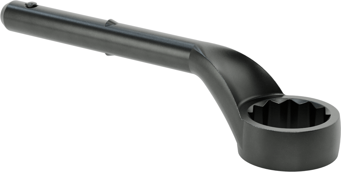 Yüksek Kaldıraçlı Kutu Anahtarı, Derin Ofset, 2-3/8" ve 60 mm Boyut, 13-3/4" Toplam Uzunluk