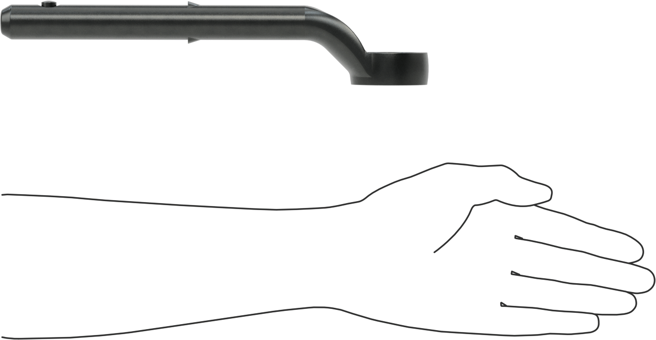Yüksek Kaldıraçlı Kutu Anahtarı, Derin Ofset, 1-5/16" ve 33 mm Boyut, 10-3/4" Toplam Uzunluk