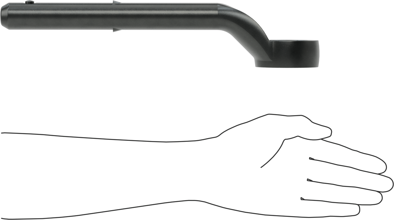 Yüksek Kaldıraçlı Kutu Anahtarı, Derin Ofset, 1-13/16" ve 46 mm Boyut, 13-1/2" Toplam Uzunluk