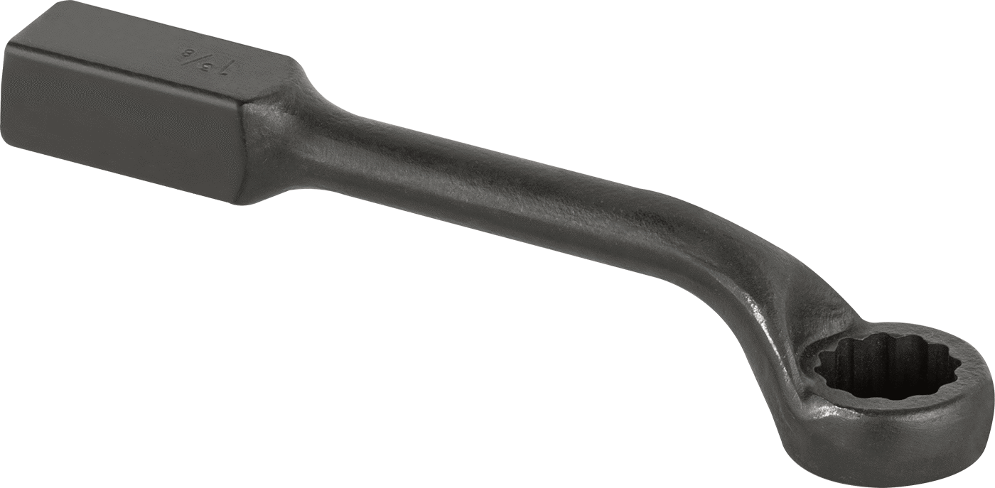 Derin Ofsetli Çakma Kutusu Anahtarı, 1-3/8" Boyut, 11-1/2" Toplam Uzunluk