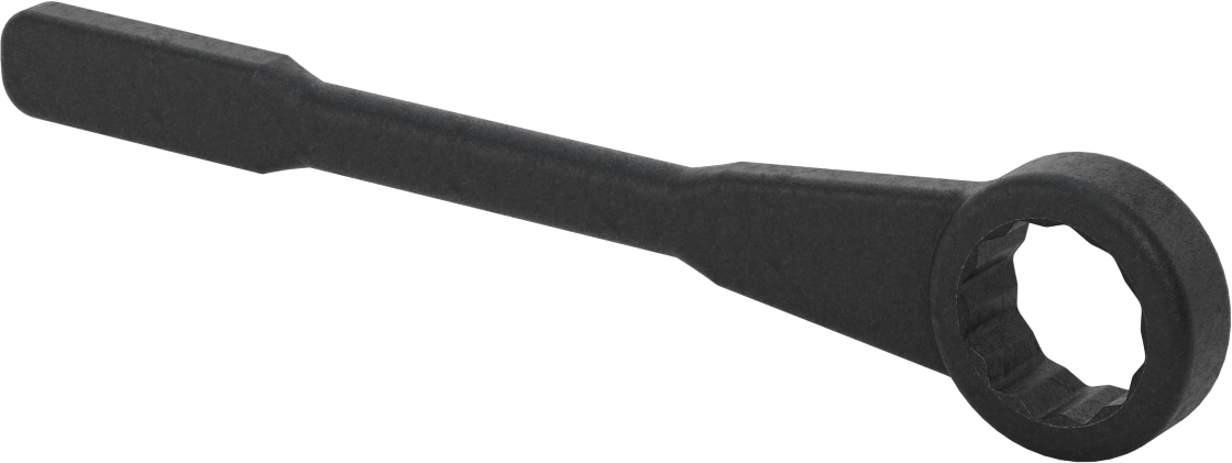 12 Uçlu Açma Darbeli Kutu Anahtarı, 1-1/4" Boyut, 10-1/4" Toplam Uzunluk