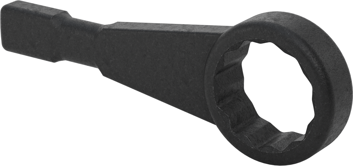 12 Uçlu Açma Darbeli Kutu Anahtarı, 3-3/8" Boyut, 14-1/4" Toplam Uzunluk