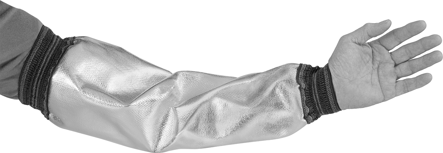 Isı Yansıtıcı Alüminize Kol Kılıfı, Karbon Fiber/Kevlar Kumaş