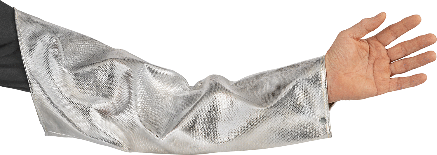Isı Yansıtıcı Alüminize Kol Kılıfı, Aramid/Fiberglas Kumaş