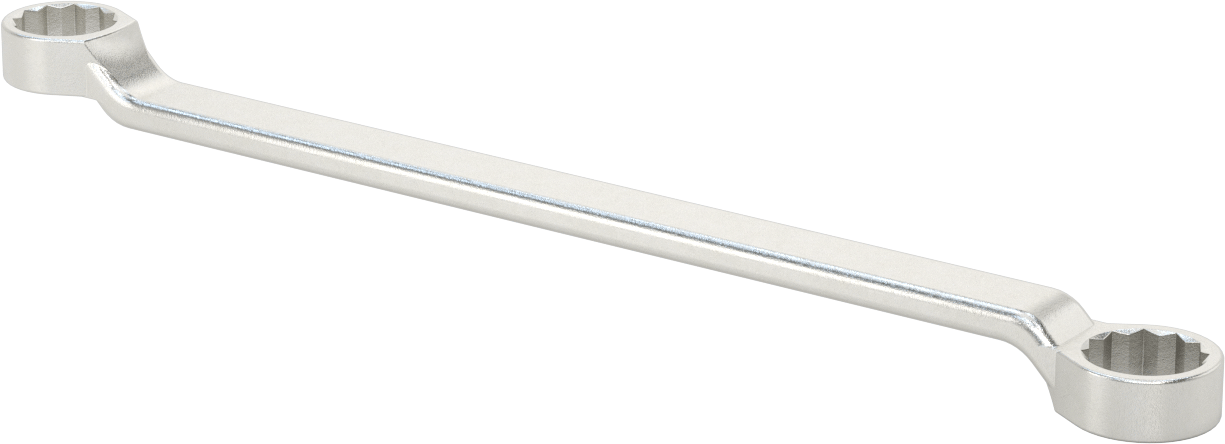 Derin Ofsetli Kutu Anahtarı, 1-1/16“ x 1-1/8” Boyut, 15-1/4" Toplam Uzunluk
