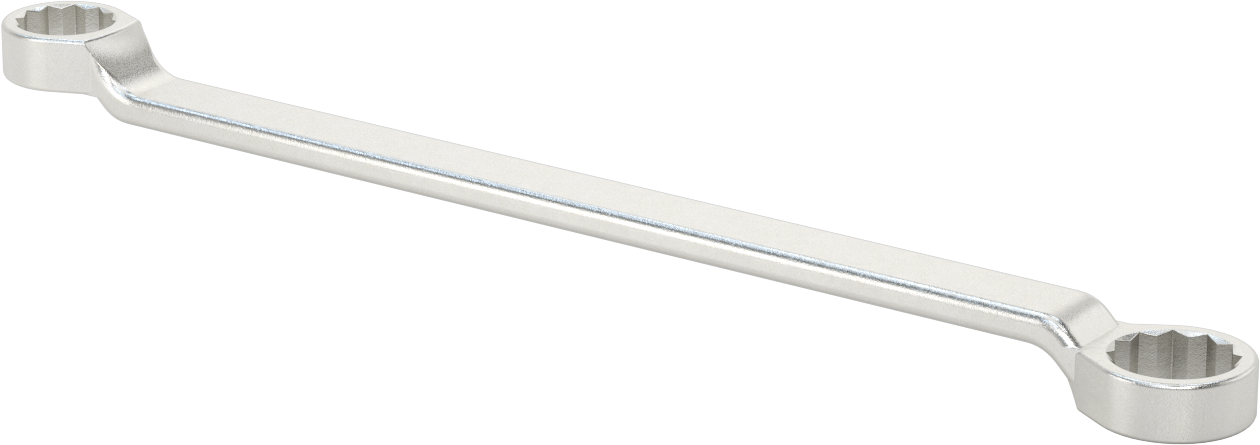 Derin Ofsetli Kutu Anahtarı, 1-1/8“ x 1-5/16” Boyut, 17-1/4" Toplam Uzunluk
