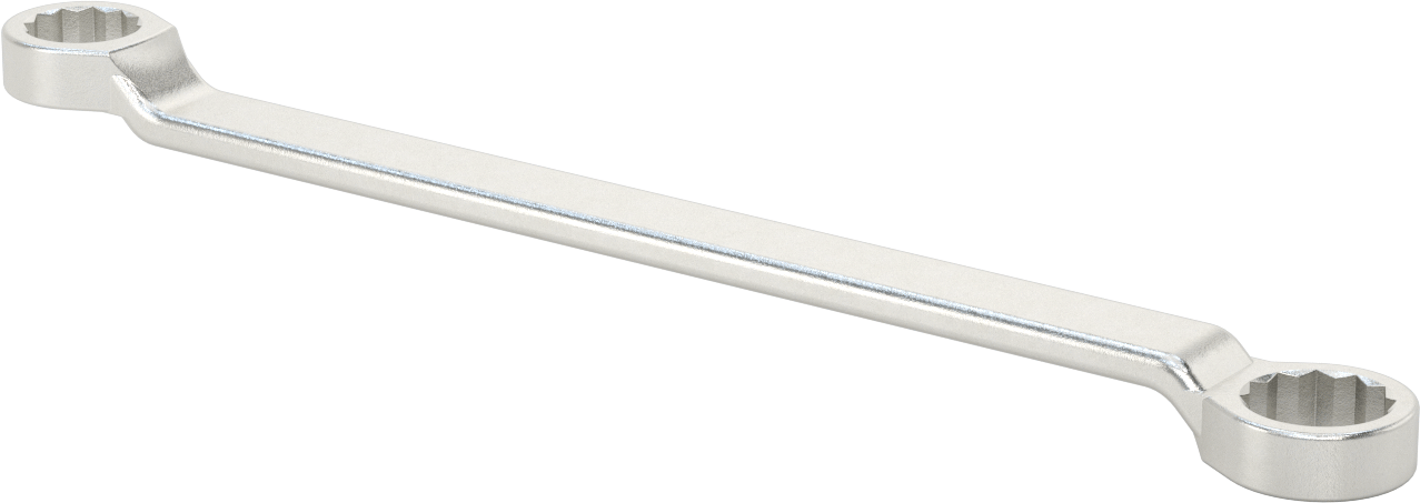 Derin Ofsetli Kutu Anahtarı, 1-1/4“ x 1-7/16” Boyut, 18-1/2" Toplam Uzunluk
