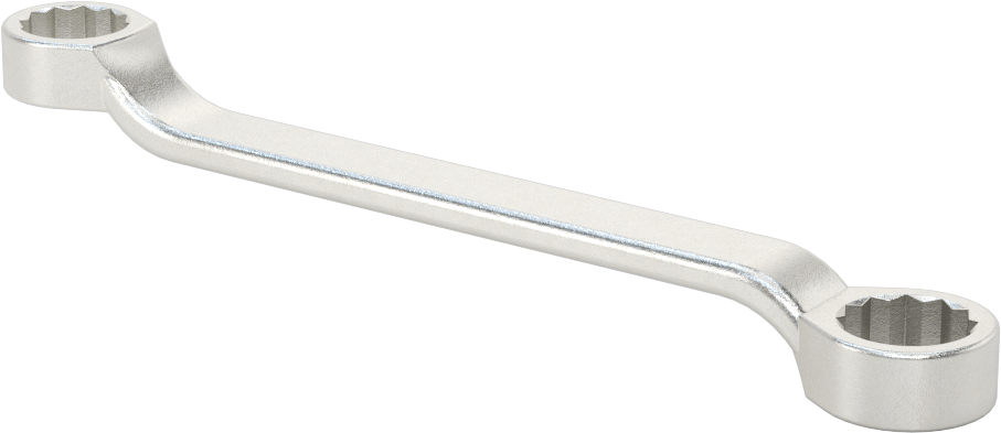 Derin Ofsetli Kutu Anahtarı, 1/2“ x 9/16” Boyut, 5-1/2" Toplam Uzunluk