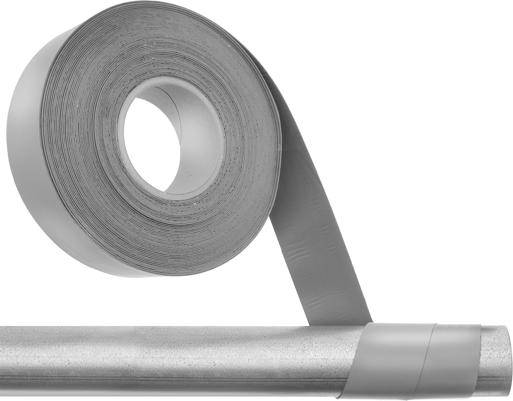 Boru Yoğuşma Azaltıcı Butil Kauçuk Şerit, 30 Fit Uzunluk x 2“ Genişlik x 1/8” Kalınlık
