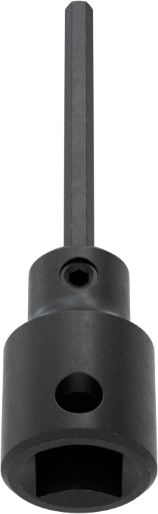 Darbe Altıgen Uçlu Soket, 3/8" Kare Tahrik, 1/8" Tahrik Boyutu