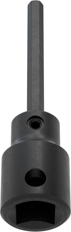 Darbe Altıgen Uçlu Soket, 3/8" Kare Tahrik, 5/32" Tahrik Boyutu