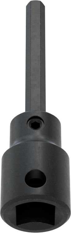Darbe Altıgen Uçlu Soket, 3/8" Kare Tahrik, 3/16" Tahrik Boyutu