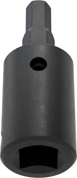 Darbe Altıgen Uçlu Soket, 3/8" Kare Tahrik, 1/4" Tahrik Boyutu