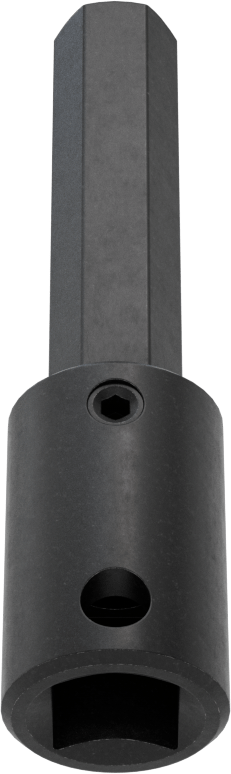 Darbe Altıgen Uçlu Soket, 3/8" Kare Tahrik, 3/8" Tahrik Boyutu
