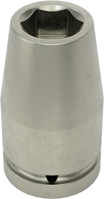 Sürekli Çalışma 6 Noktalı Soket, 1/4" Kare Tahrik, 1/4" Tahrik Boyutu