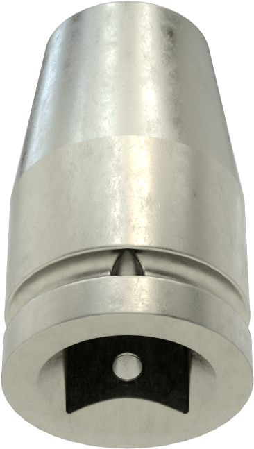 Sürekli Çalışma 6 Noktalı Soket, 1/4" Kare Tahrik, 1/4" Tahrik Boyutu