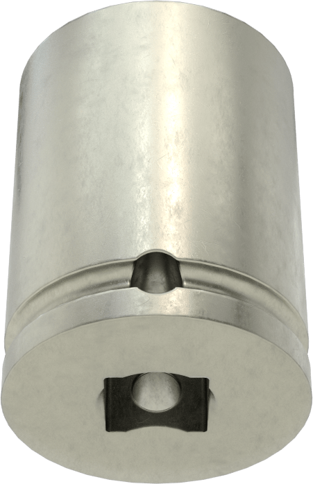 Sürekli Çalışma 6 Noktalı Soket, 1/4" Kare Tahrik, 1/2" Tahrik Boyutu