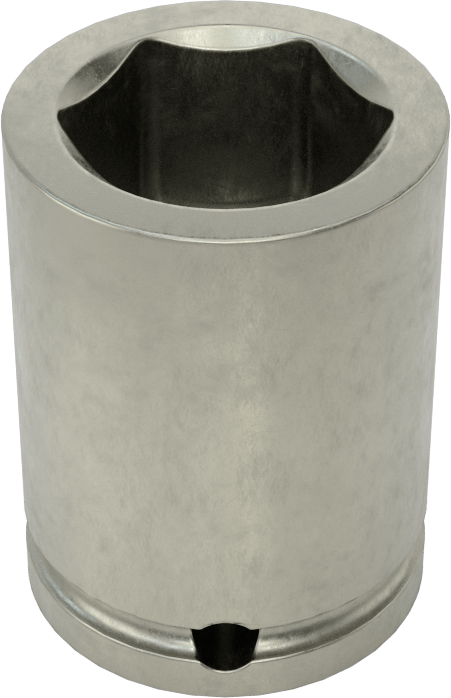 Sürekli Çalışma 6 Noktalı Soket, 1/4" Kare Tahrik, 1/2" Tahrik Boyutu