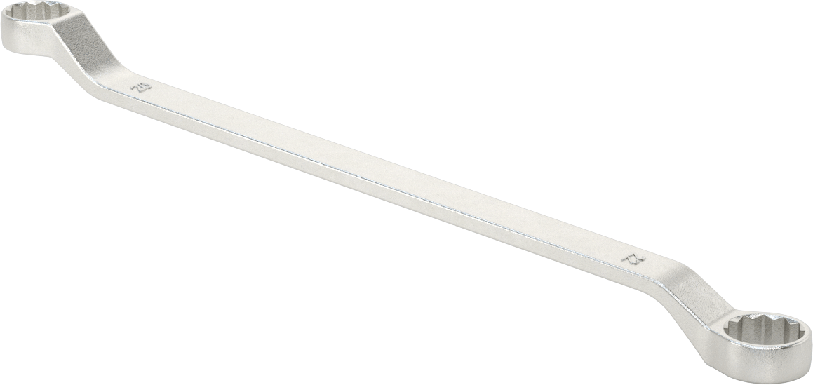 Derin Ofsetli Kutu Anahtarı, 20 mm x 22 mm Boyut, 12-3/4" Toplam Uzunluk