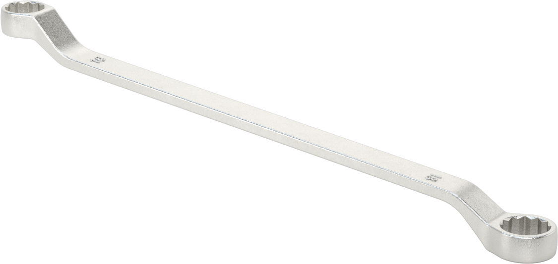 Derin Ofsetli Kutu Anahtarı, 16 mm x 18 mm Boyut, 11-1/4" Toplam Uzunluk