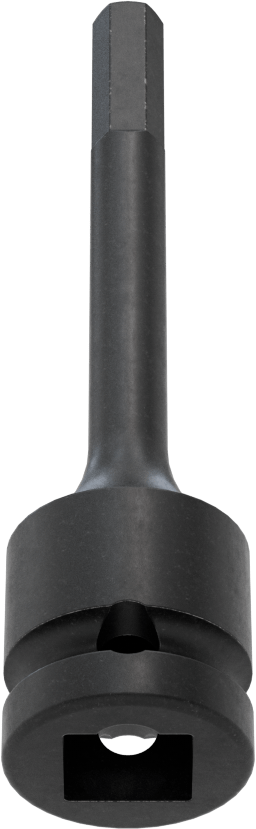 Darbe Altıgen Uçlu Soket, 1/2" Kare Tahrik, 9/32" Tahrik Boyutu