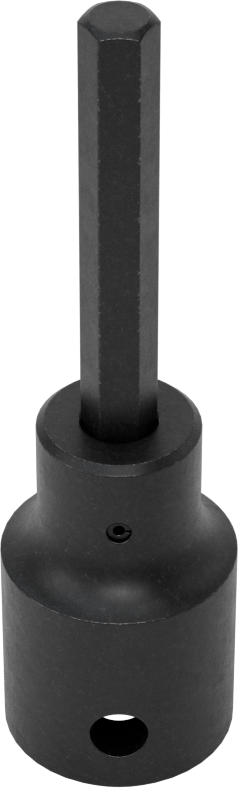 Darbe Altıgen Uçlu Soket, 1/2" Kare Tahrik, 1/4" Tahrik Boyutu