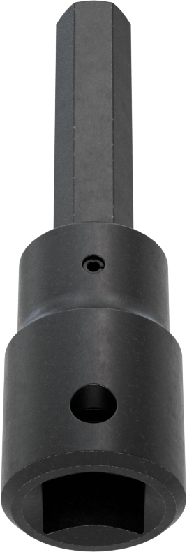 Darbe Altıgen Uçlu Soket, 1/2" Kare Tahrik, 3/8" Tahrik Boyutu