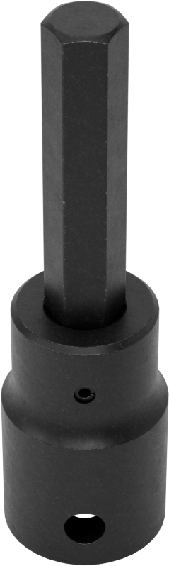 Darbe Altıgen Uçlu Soket, 1/2" Kare Tahrik, 3/8" Tahrik Boyutu