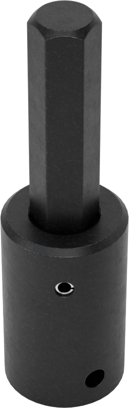 Darbe Altıgen Uçlu Soket, 1/2" Kare Tahrik, 1/2" Tahrik Boyutu