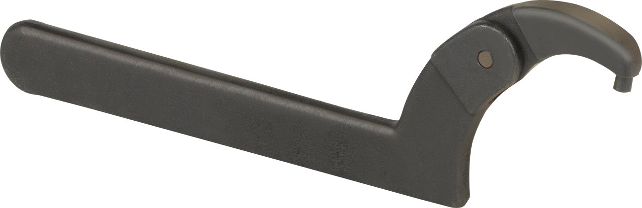 Yan Taraftaki Delikler için Ayarlanabilir Pimli Anahtar, 2“ ila 4-3/4” Çap için