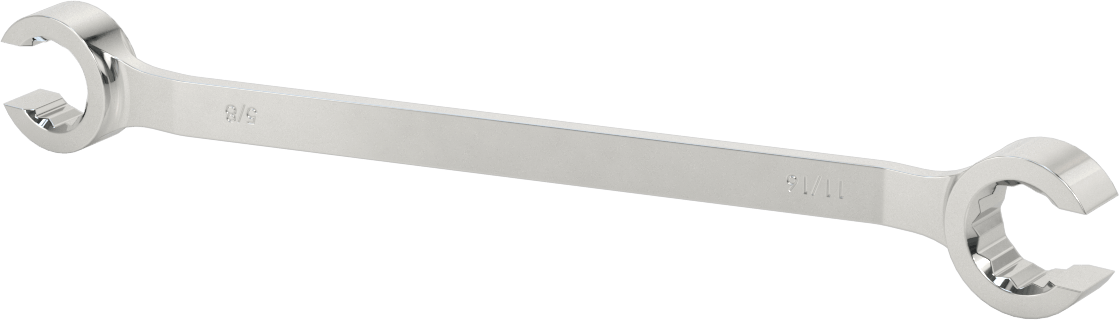 Açık Uçlu Anahtar, 12 Uçlu Güvenli Kavrama Açıklıkları, 5/8“ x 11/16” Boyut