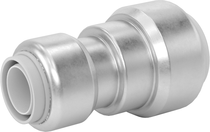Pirinç Push-to-Connect Bağlantı Elemanı, Düz Adaptör, 1/2 Bakır Boru Boyutu x 1/2 PVC Boru