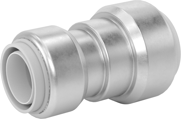 Pirinç Push-to-Connect Bağlantı Elemanı, Düz Adaptör, 3/4 Bakır Boru Boyutu x 3/4 PVC Boru