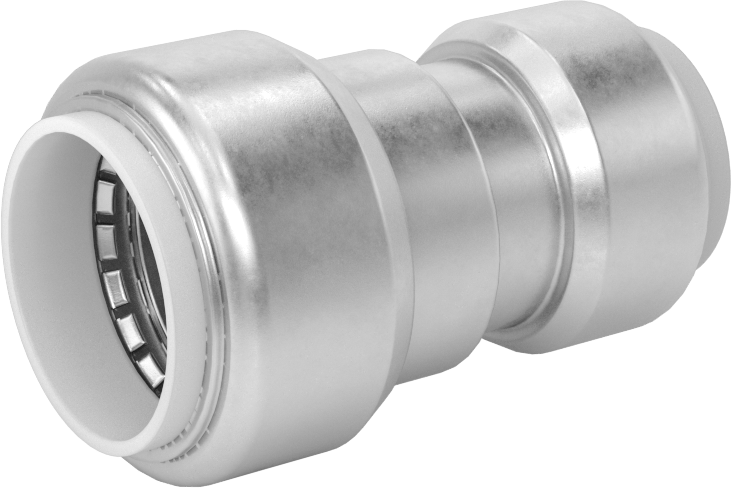 Pirinç Push-to-Connect Bağlantı Elemanı, Düz Adaptör, 3/4 Bakır Boru Boyutu x 3/4 PVC Boru