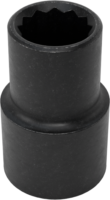 12 Uçlu Standart Lokma Anahtarı, Siyah Oksit, 3/8" Kare Tahrik, 3/8" Boyut