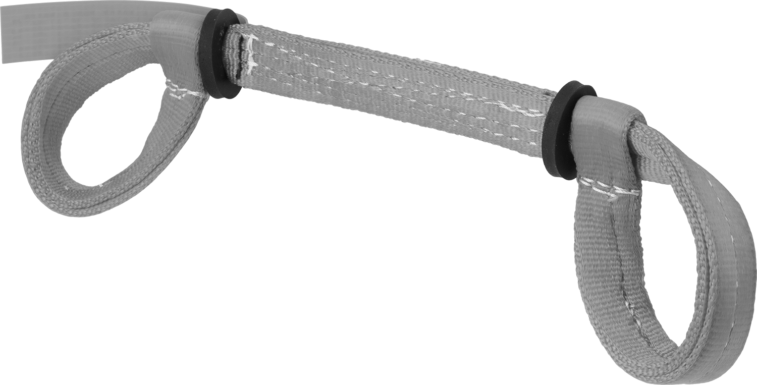 Hortum Kırbaç Kontrolü, Halkalı Uçlar, 1“ ila 4” Hortum İç Çapı için, 1" Kablo Genişliği