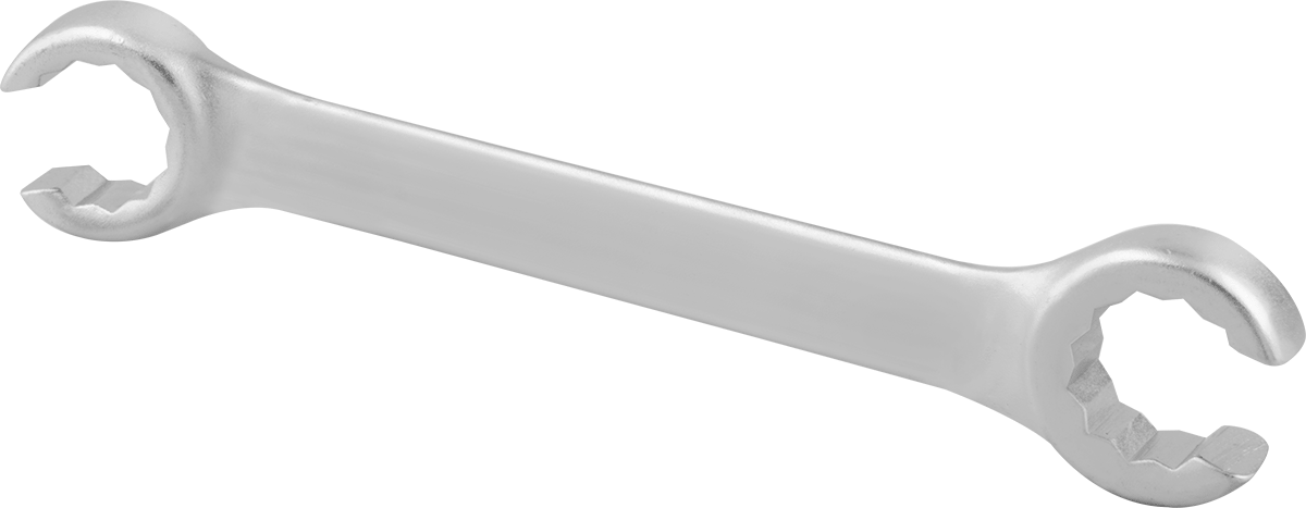 Sure-Grip Açık Uçlu Anahtar, 12-Uçlu Açıklıklar, 22 mm x 24 mm Boyut, 9-1/4" Toplam Uzunluk