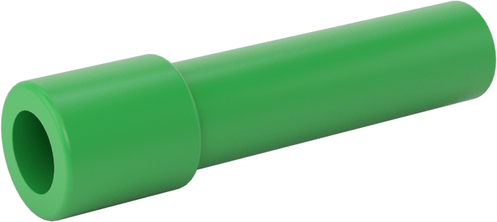 Kaynak Sıçramasına Dayanıklı Bas-Bağla Boru Bağlantısı, Hava ve Su için, Fiş, 8 mm Mil Dış Çapı