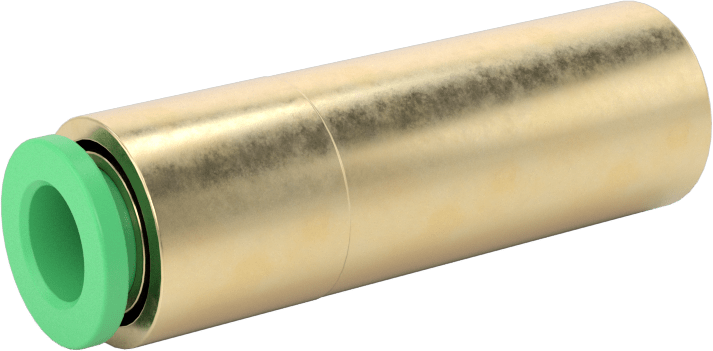 Kaynak Sıçramasına Dayanıklı Bas-Bağla Boru Bağlantısı, Hava ve Su için, 1/2“ Mil x 1/4” Boru için Adaptör