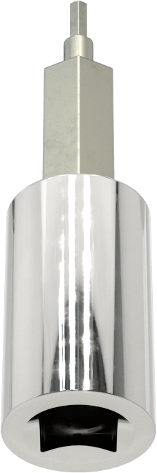 Altıgen Uçlu Soket, 1/4" Kare Tahrik, 1/16" Tahrik Boyutu