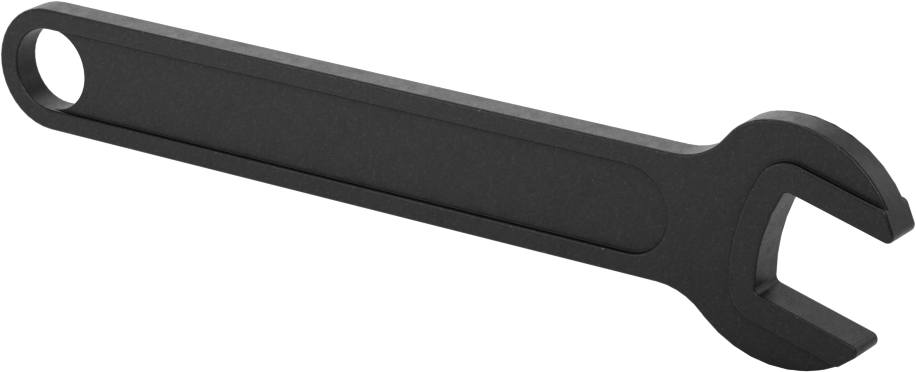 Açık Uçlu Anahtar, 13 mm Boyut, 4-7/8" Toplam Uzunluk