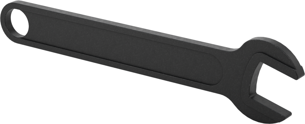 Açık Uçlu Anahtar, 17 mm Boyut, 6-1/8" Toplam Uzunluk