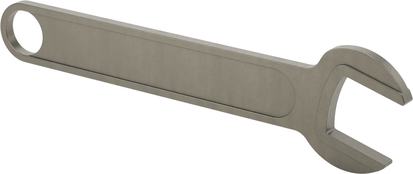 Açık Uçlu Anahtar, 90 mm Boyut, 27-1/8" Toplam Uzunluk