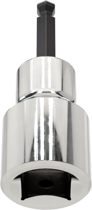 Bilyalı Uçlu Altıgen Uç Soketi, 3/8" Kare Tahrik, 5/32" Tahrik Boyutu