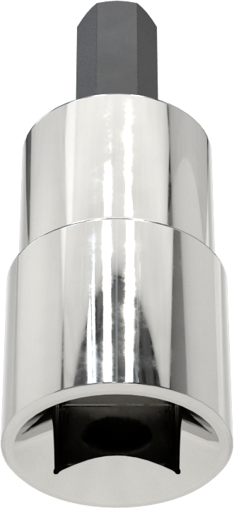 Altıgen Uçlu Soket, Stubby, 1/2" Kare Tahrik, 5/16" Tahrik Boyutu