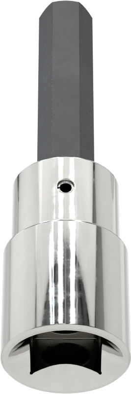 Altıgen Uçlu Soket, 1/2" Kare Tahrik Boyutu, 3/8" Tahrik Boyutu