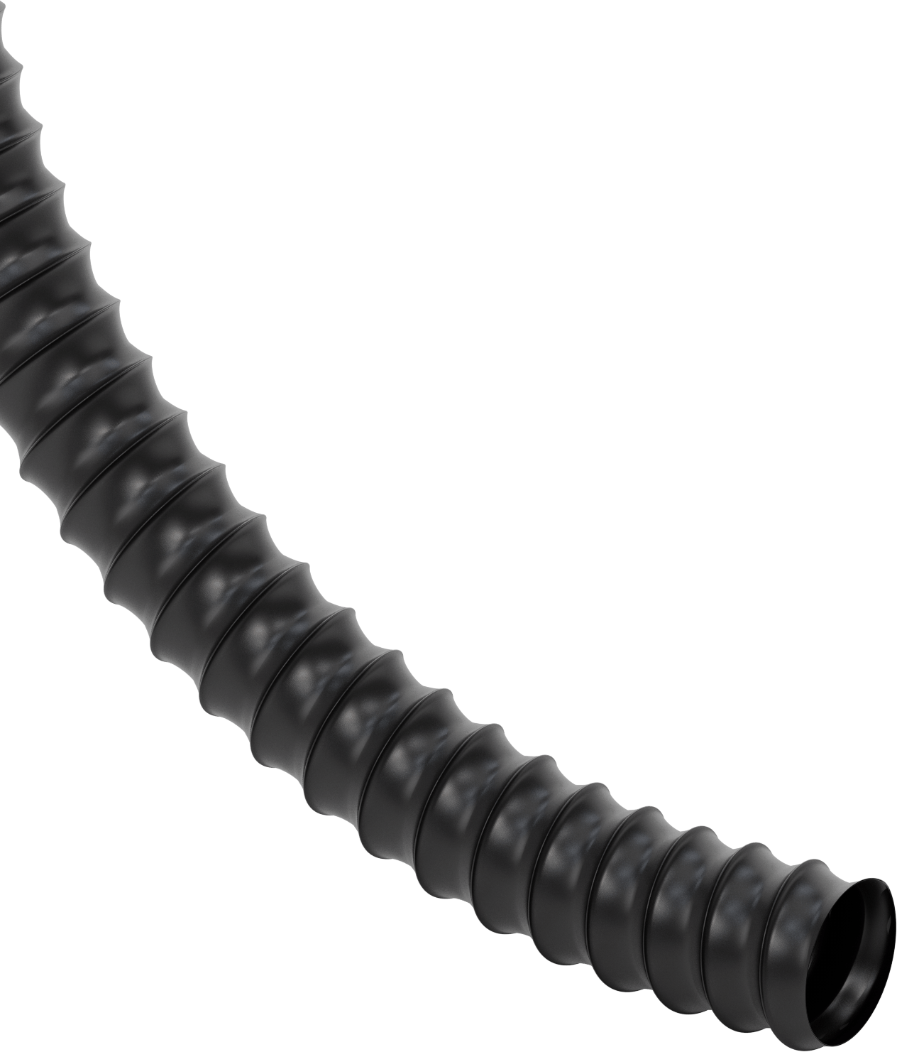 Toz için Yüksek Sıcaklık Esnek Kanal Hortumu, 9" ID, 9-1/8" OD