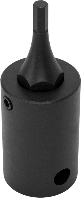 Darbe Altıgen Uçlu Soket, 3/8" Kare Tahrik, 3 mm Tahrik Boyutu