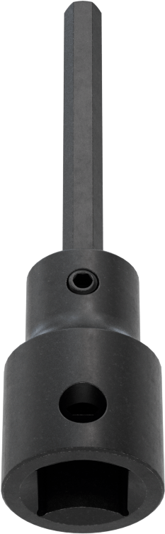 Darbe Altıgen Uçlu Soket, 3/8" Kare Tahrik, 4 mm Tahrik Boyutu